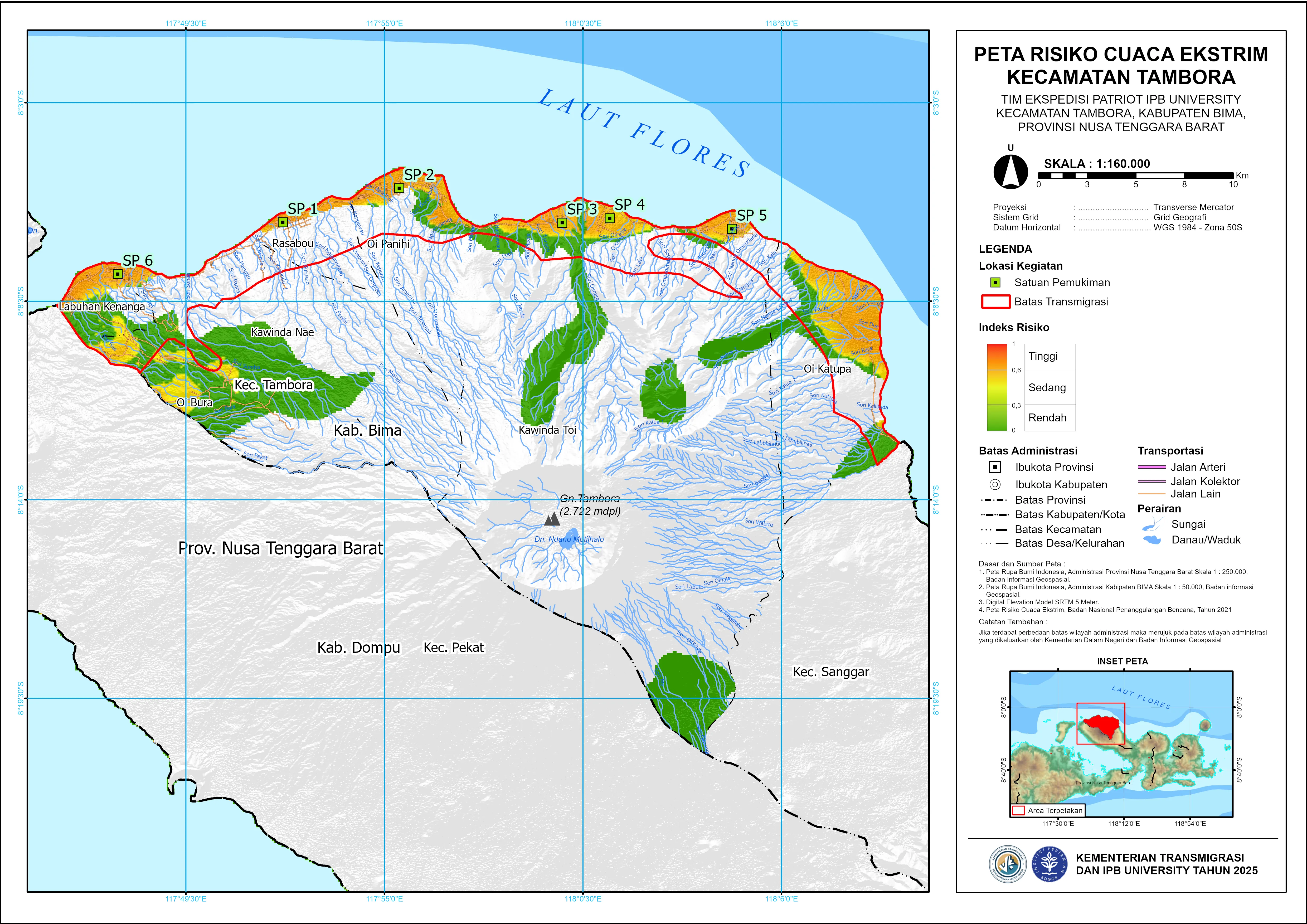 Peta Risiko Cuaca Ekstrim