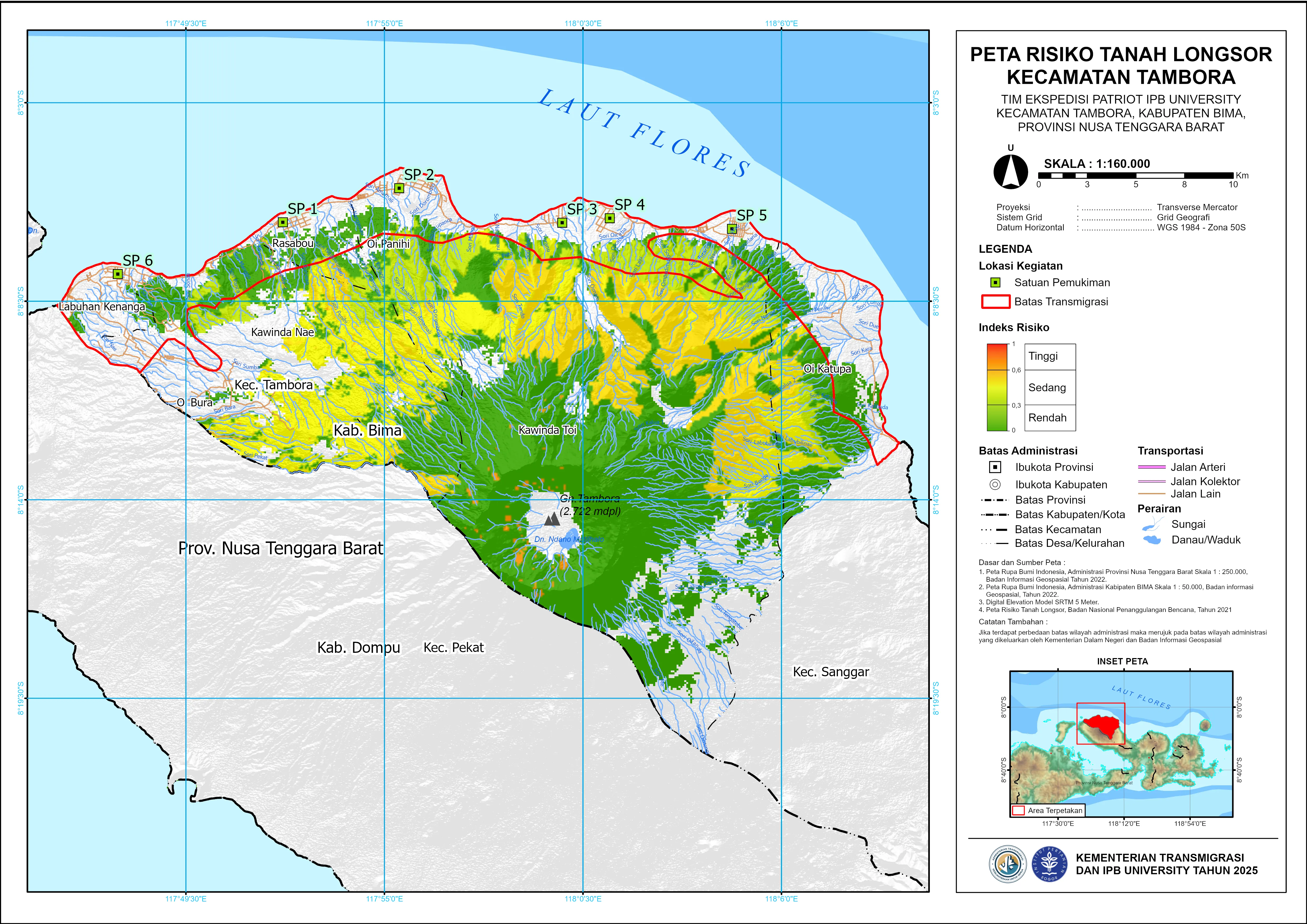 Peta Risiko Tanah Longsor