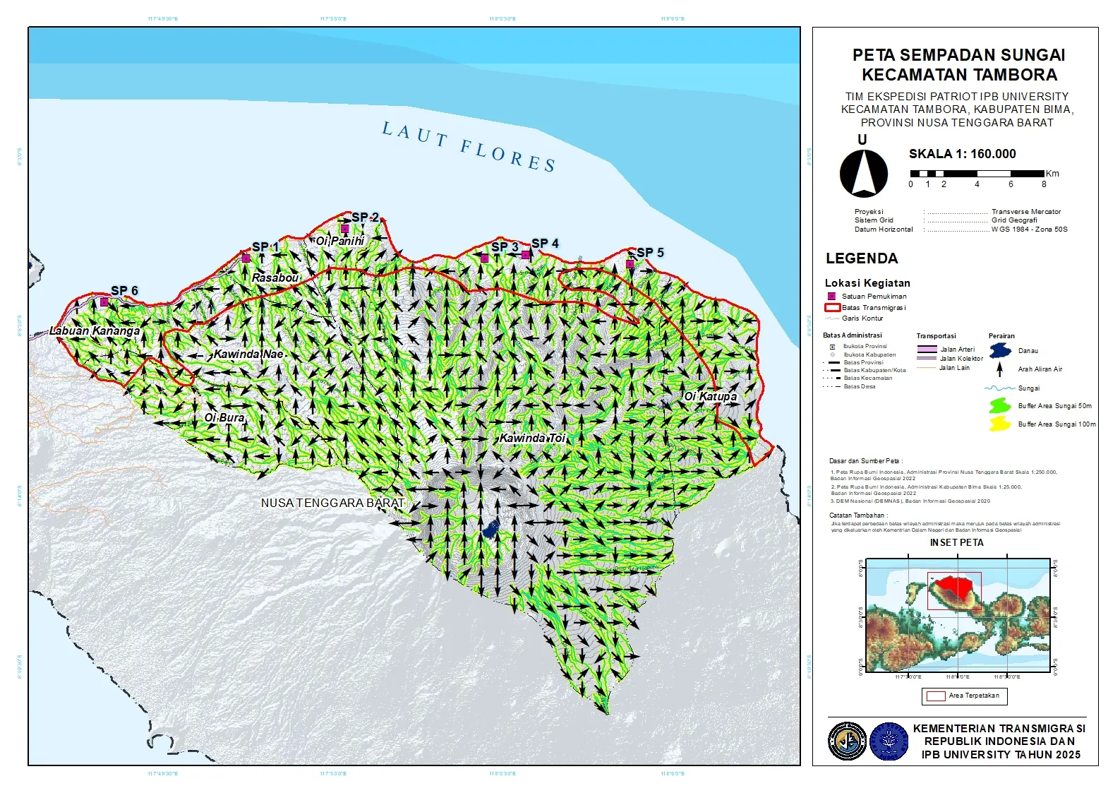 Peta Sempadan Sungai