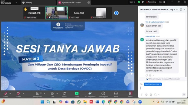 CEO School oleh IPB University
